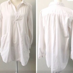 CP Shades Long Sleeve Soft Cotton Corduroy Tunic with Pockets